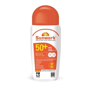 Bloqueador Sunwork de 120...