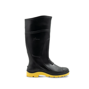 BOTA PVC XTREME NEGRA/AMAR...
